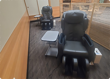 日帰り入浴休憩室